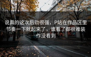 说真的这次后劲很强，P站在作品区里节奏一下就起来了，谁看了都很难装作没看到