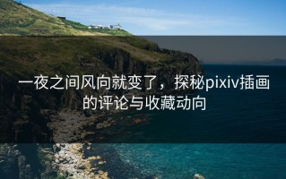 一夜之间风向就变了，探秘pixiv插画的评论与收藏动向